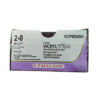强生 JOSON 可吸收性缝线 2-0 90 未染色 带针（36根/盒）