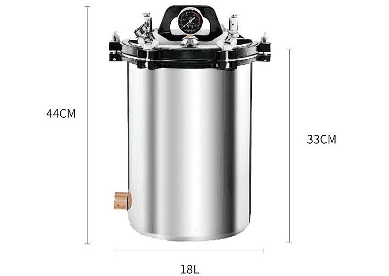 华泰 手提式压力蒸汽灭菌器 YX-280B（18L）产品参数