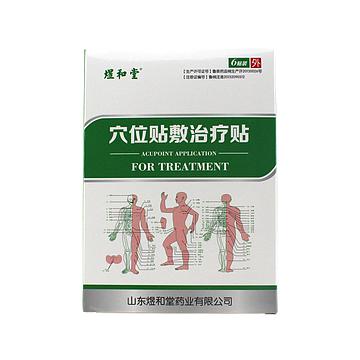 煜和堂 穴位贴敷治疗贴 三伏贴 50*50mm 盒装（6片）