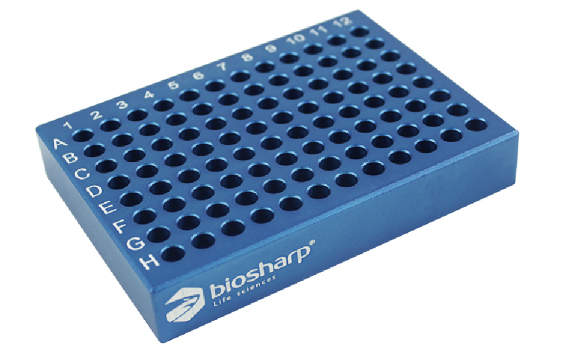 biosharp 冰盒（低温金属尖底） 0.2ml（96孔/个） BC029产品优势