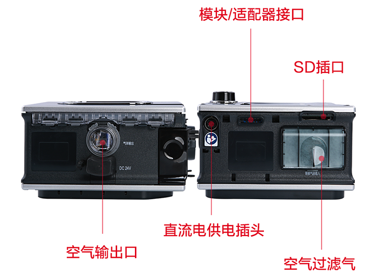 瑞思迈ResMed 双水平正压通气呼吸机 S9 Auto25（国产）产品细节