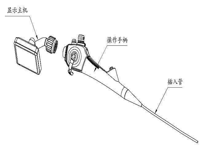 宏济医疗HugeMed 麻醉视频喉镜 VL3S-M52产品结构