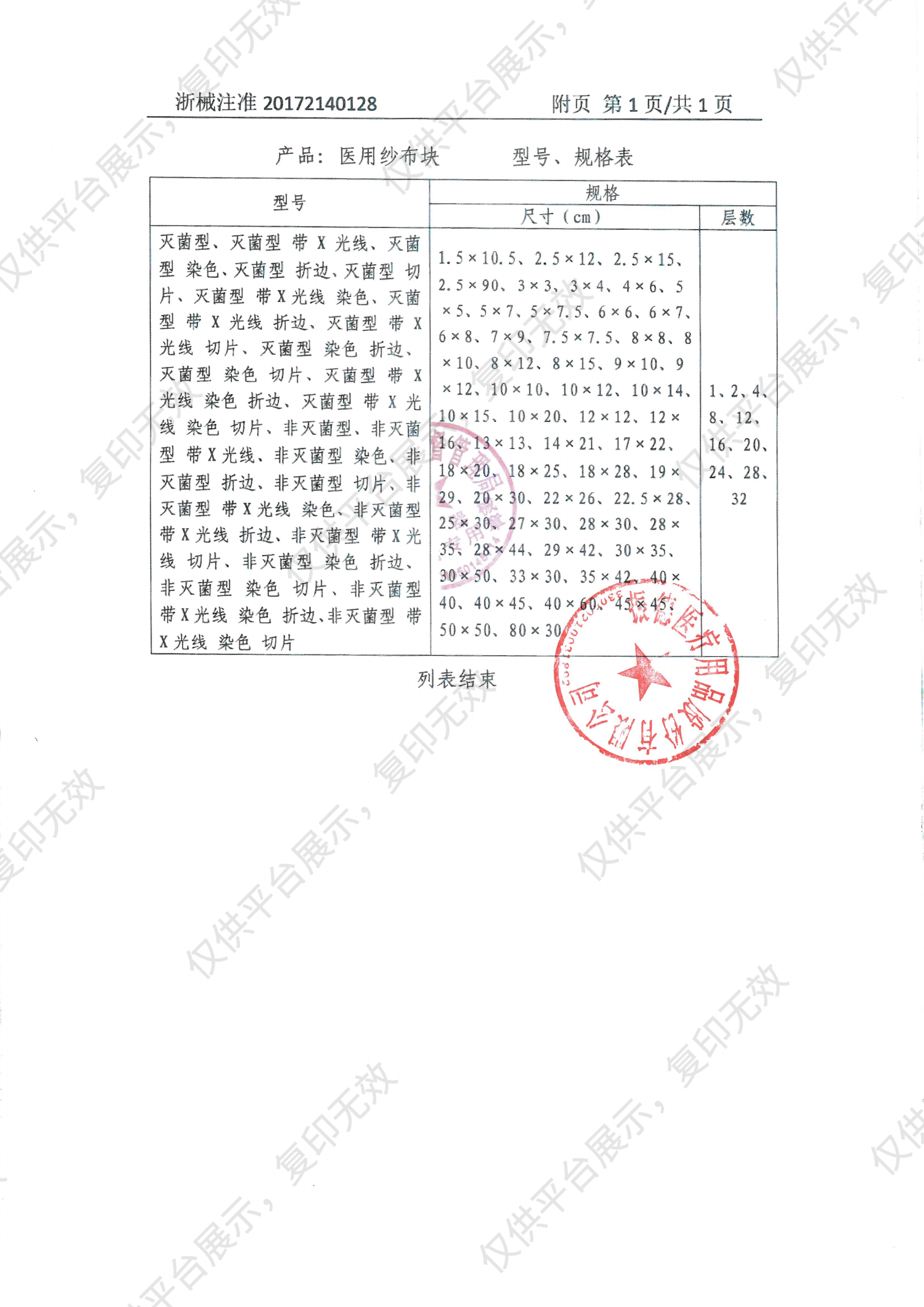 振德 医用纱布块 灭菌型 8×8cm-8p（ 5片/袋 15袋/包 720袋/箱）注册证
