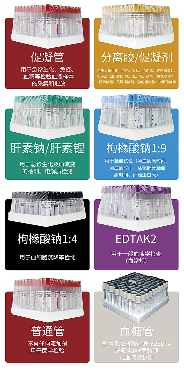 鑫乐 真空采血管 红色 玻璃 5ml 促凝剂（1200支/箱）产品注意事项