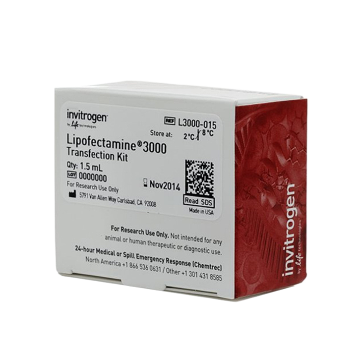 Invitrogen Lipofectamine™ 3000 Transfection Reagent 1.5 mL  L3000015基本信息