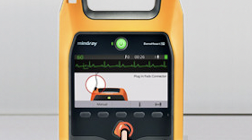 迈瑞Mindray 自动体外除颤仪 专业版+ECG+心电附件包使用方法