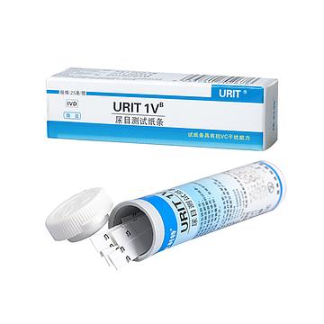 优利特URIT 尿目测试纸条 URIT1VB（25条/筒）