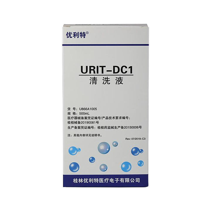 优利特URIT 清洗液 URIT-DC1 500mL基本信息