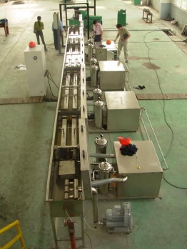 连续通过式超声波清洗机